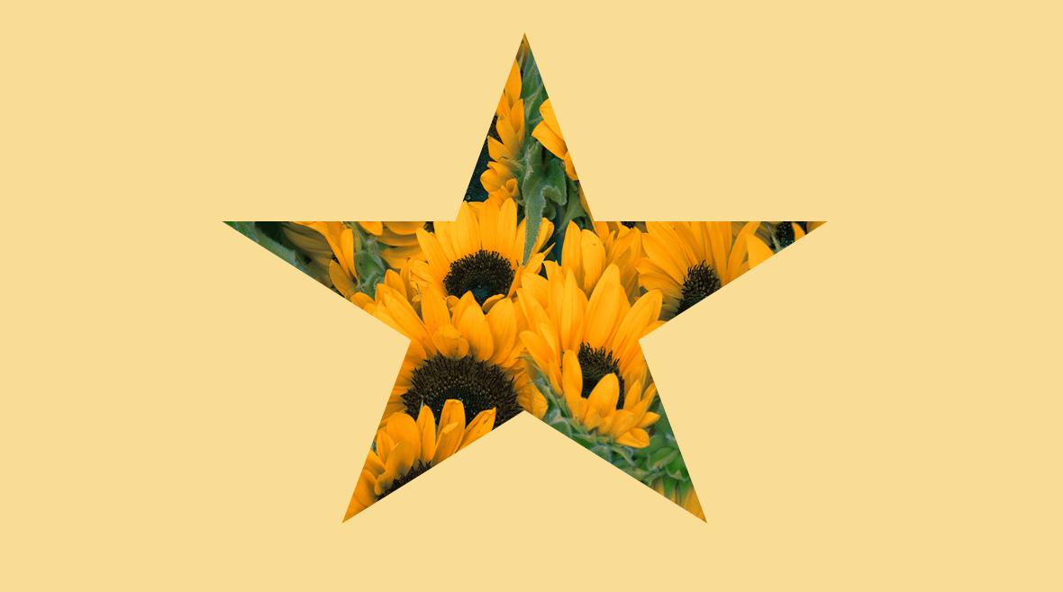CSS star-shaped image