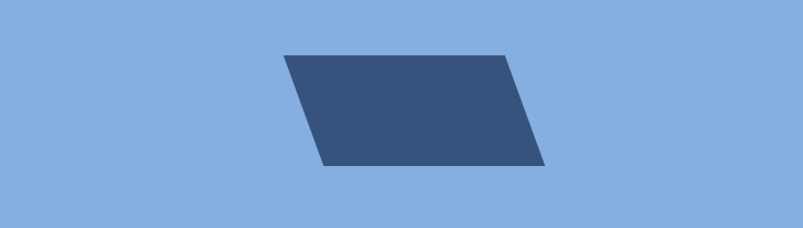 CSS parallelogram